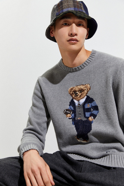 Polo Ralph Lauren Bear Crew Neck Sweater | Urban Outfitters