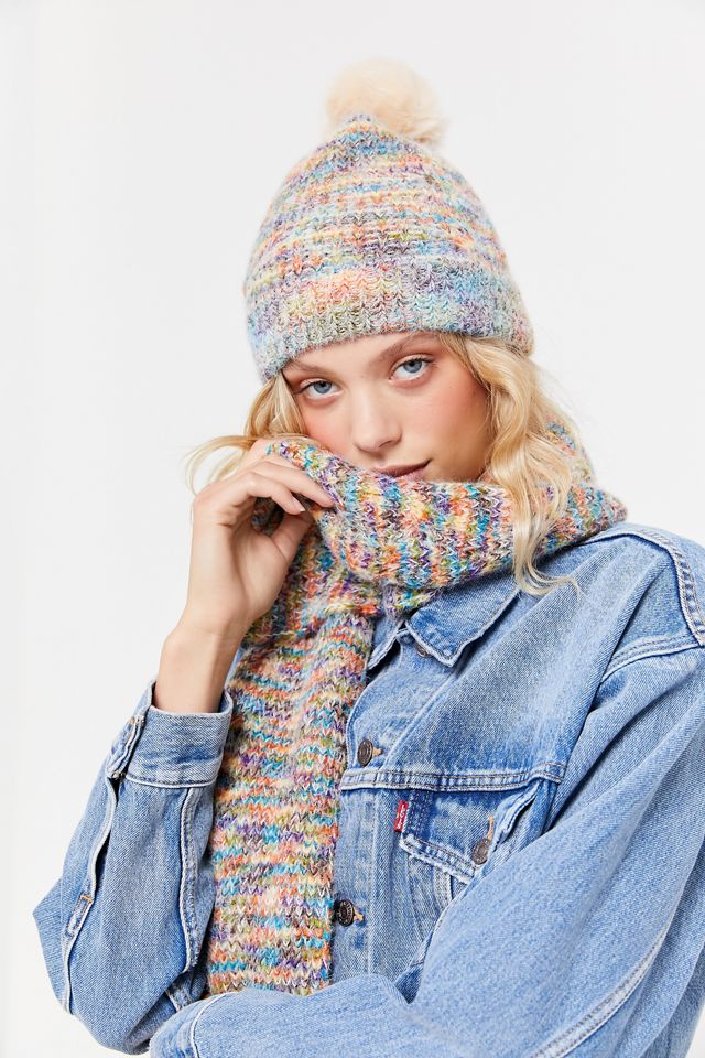 Space-Dye Knit Scarf #2