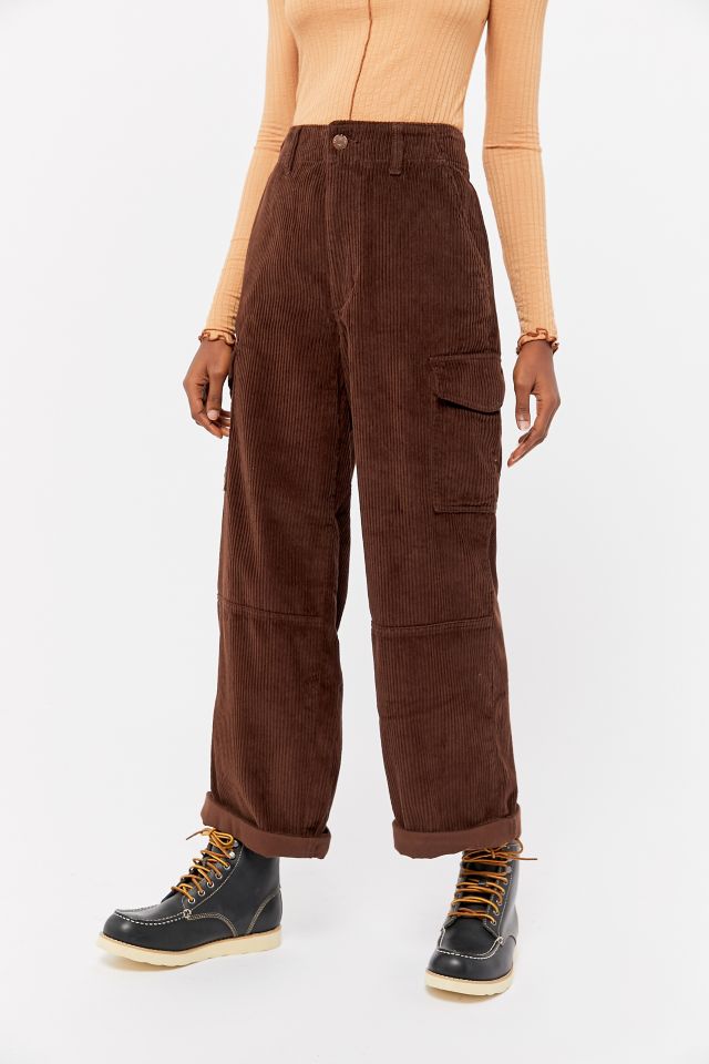 BDG Prescott Corduroy High-Waisted Cargo Pant