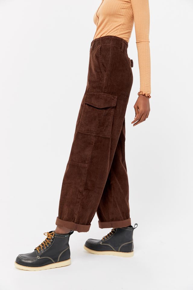 BDG Prescott Corduroy High-Waisted Cargo Pant #3