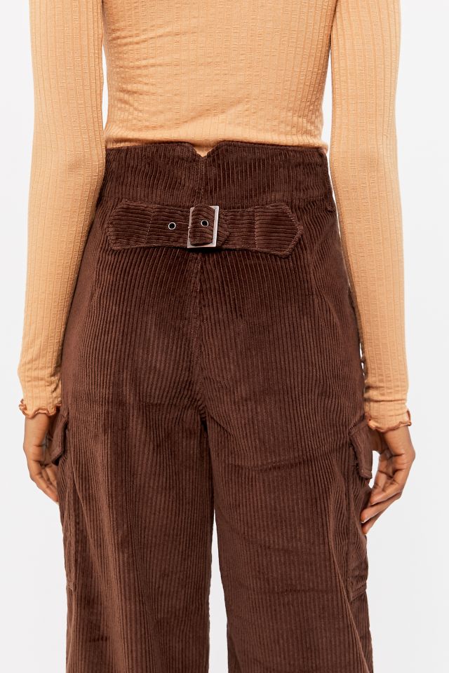 BDG Prescott Corduroy High-Waisted Cargo Pant #4