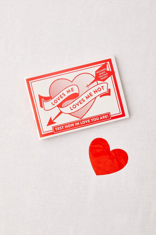 Loves Me, Loves Me Not Booklet With Fortune Teller Heart #1