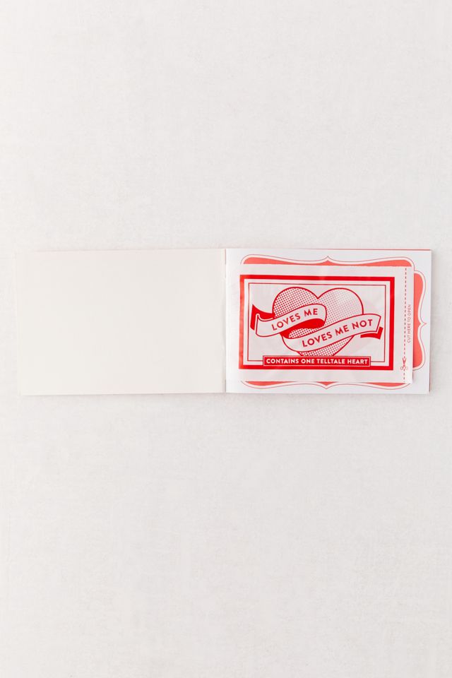 Loves Me, Loves Me Not Booklet With Fortune Teller Heart #3
