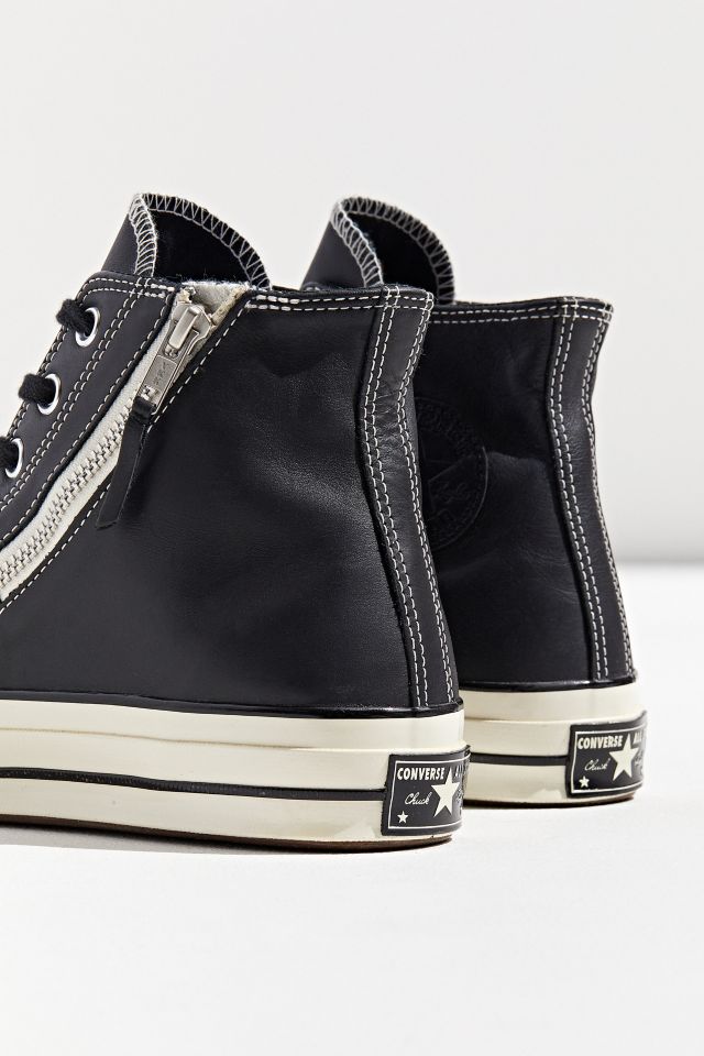 Converse Chuck 70 Side Zip Leather High Top Sneaker   #2