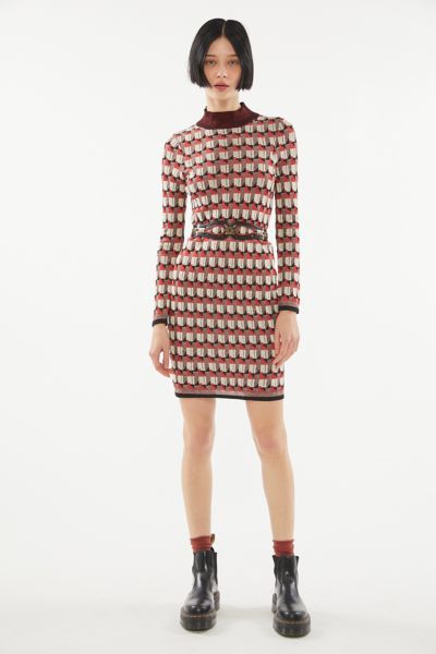 UO Jackie Turtleneck Mini Sweater Dress | Urban Outfitters