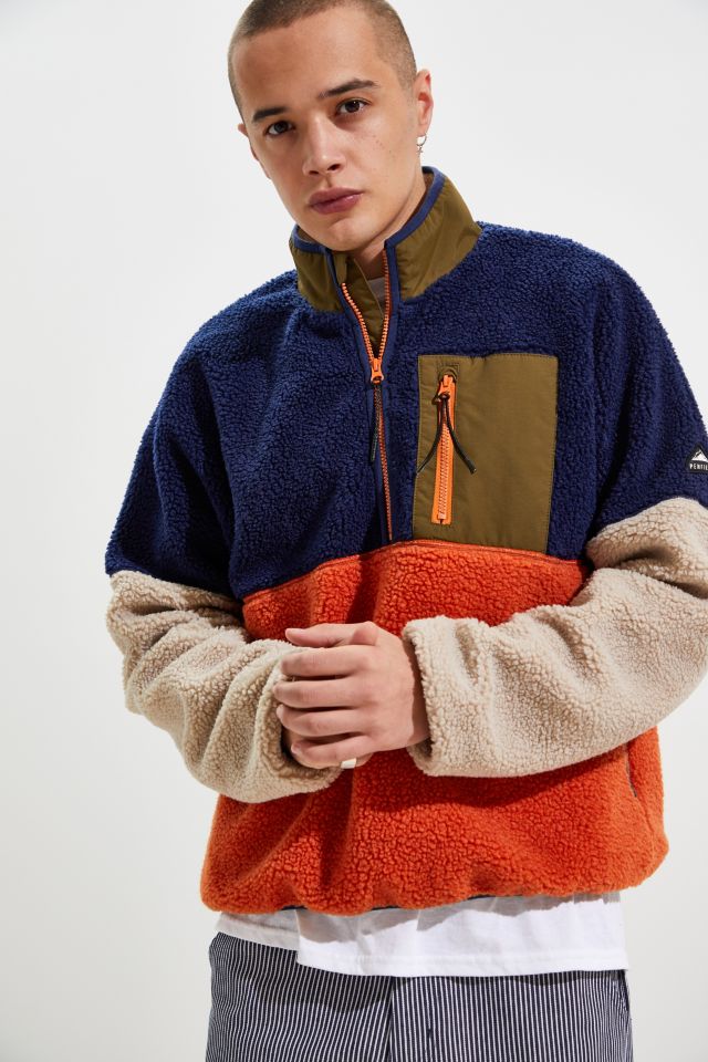 Penfield Medford Colorblock Half-Zip Fleece Jacket  #1