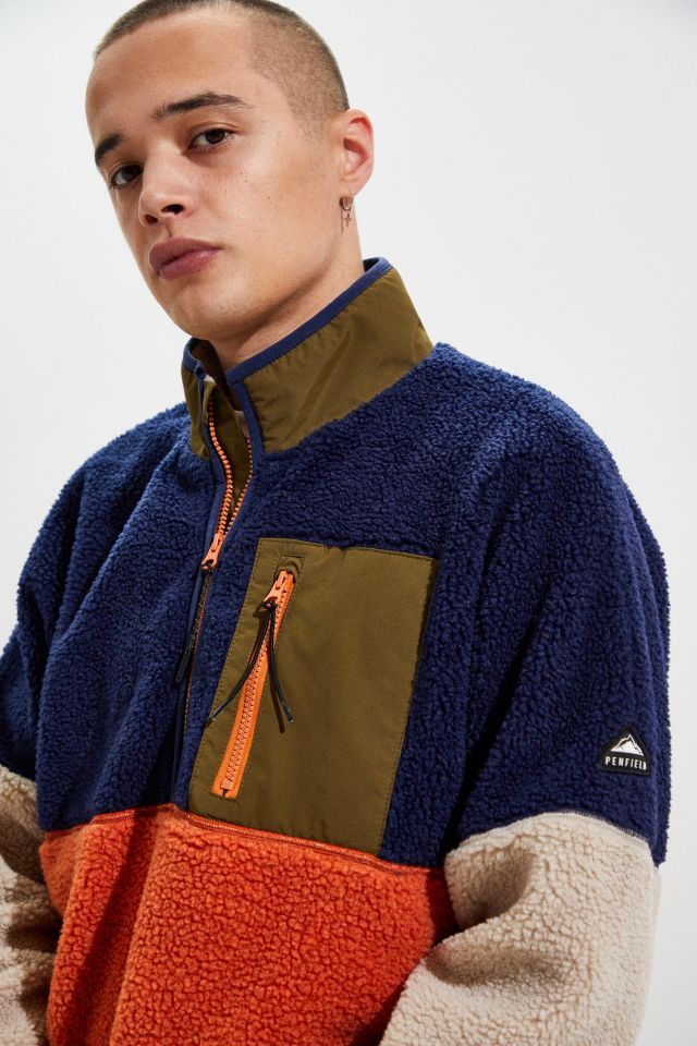 Penfield Medford Colorblock Half-Zip Fleece Jacket  #2