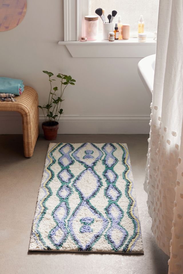 Maya Shag Runner Bath Mat #1