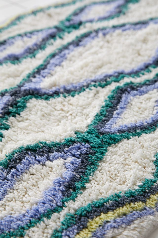 Maya Shag Runner Bath Mat #3