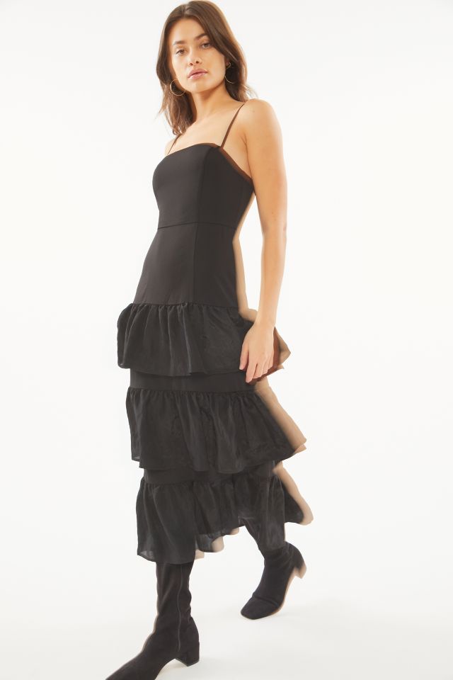 Capulet Connor Tiered Ruffle Midi Dress #3