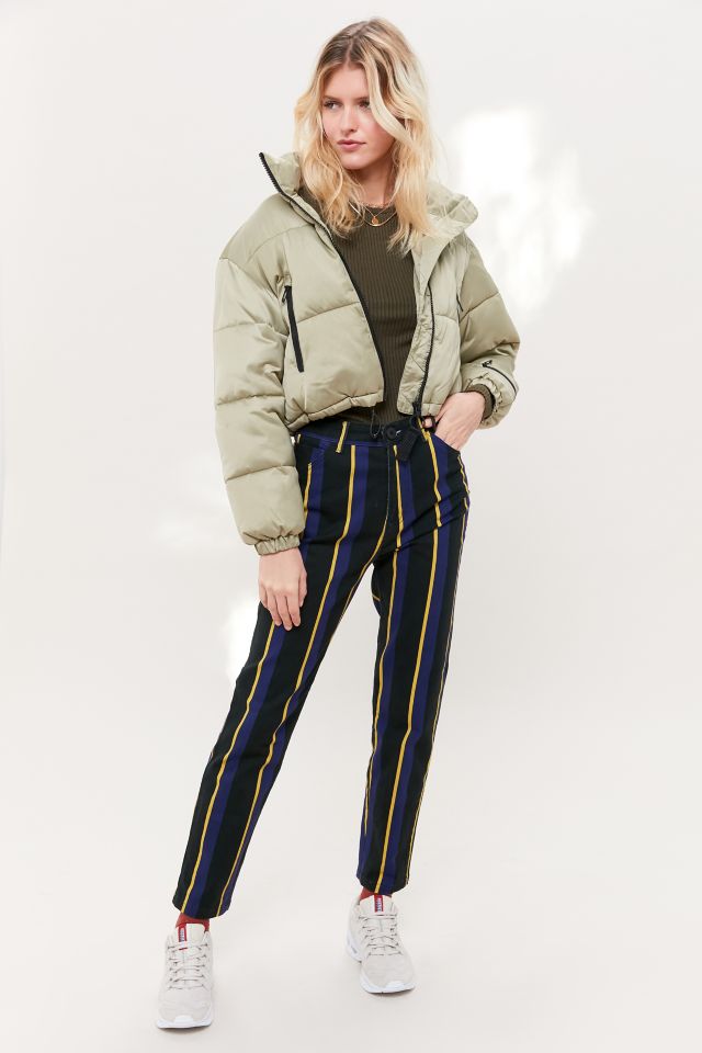 Hot Lava Striped Straight Leg Pant | Urban Outfitters