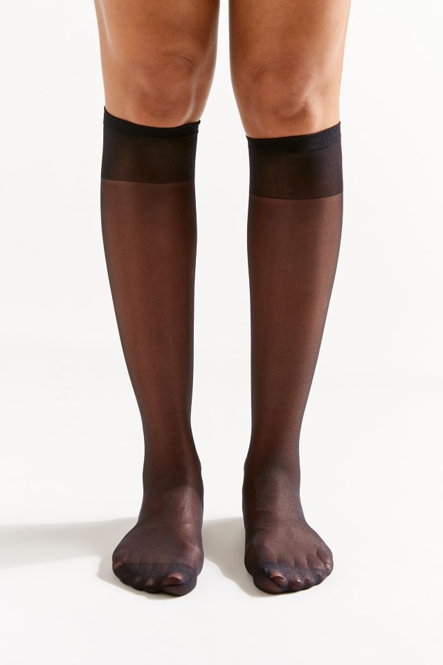 Chaussettes aux genoux transparentes #1