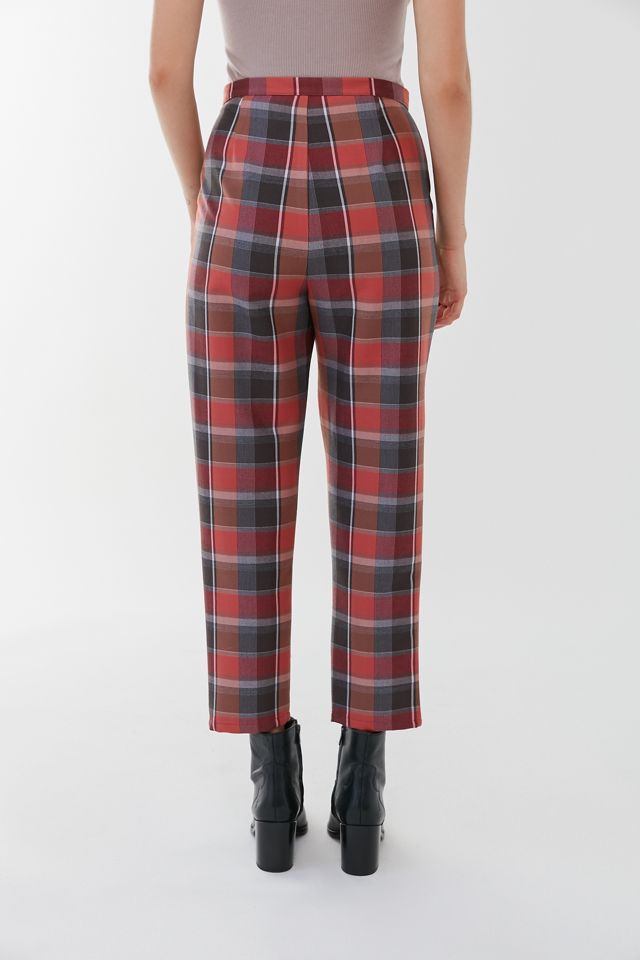 Urban Renewal Remnants Plaid Trouser Pant  #1