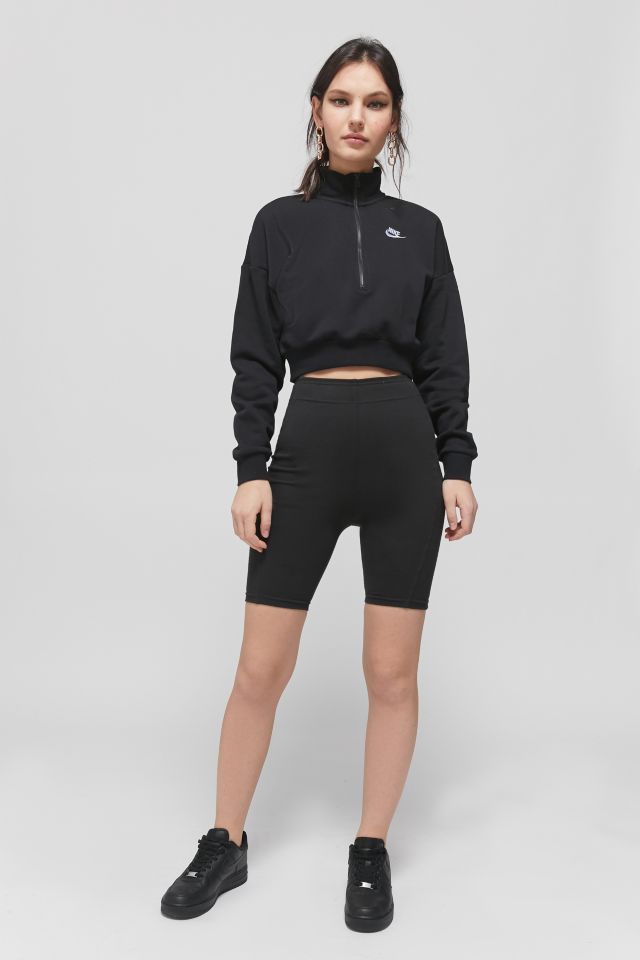 Nike Half-Zip Cropped Sweatshirt #3