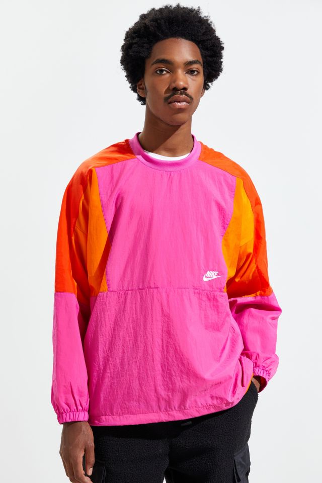 Nike Sportswear Colorblock Crew Neck Windbreaker Urban Outfitters