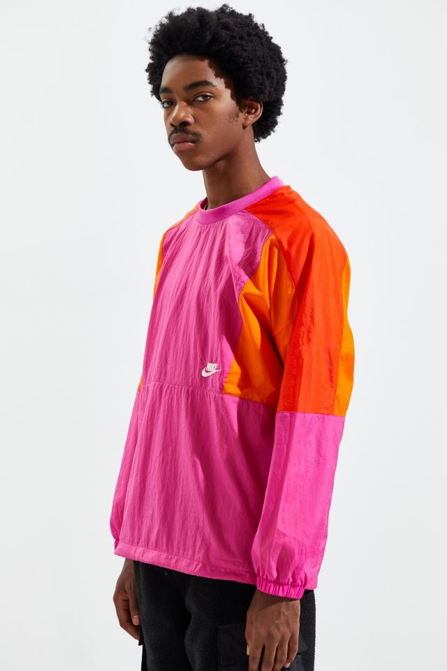 Nike Sportswear Colorblock Pullover Crew Neck Windbreaker Jacket #2