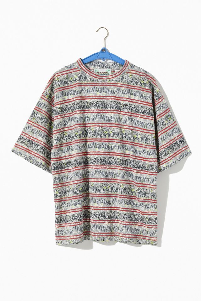 Vintage Oasis Grey Surf Stripe Tee #1