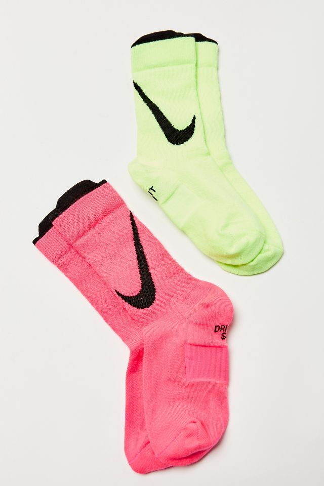 Nike Swoosh Dri-FIT Crew Sock 2-Pack