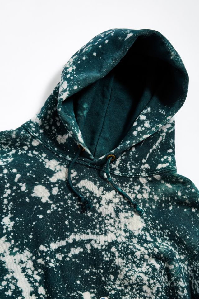 Bleach cheap splatter hoodie