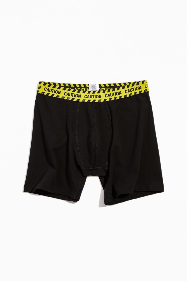 Caution Tape Boxer Brief | Urban Outfitters