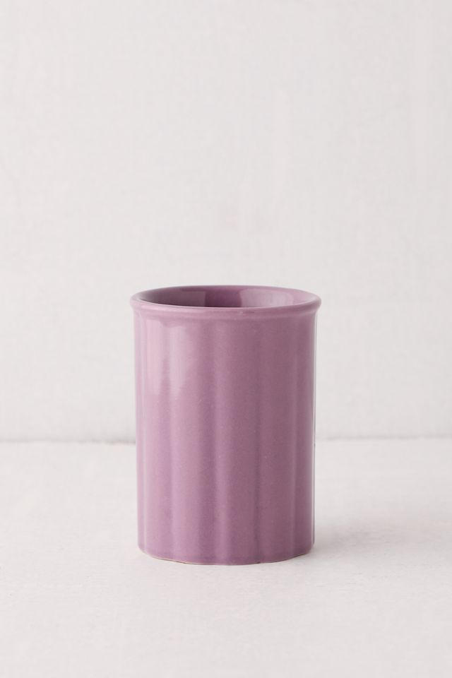 Scalloped Makeup Brush Holder #1