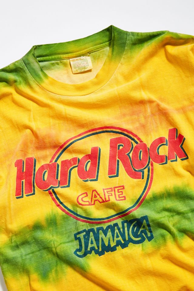 T-shirt Tie-dye Jamaïcain - Taille XL - Multicolore - Occasion Très Bon état - Style Décontracté Ethnique