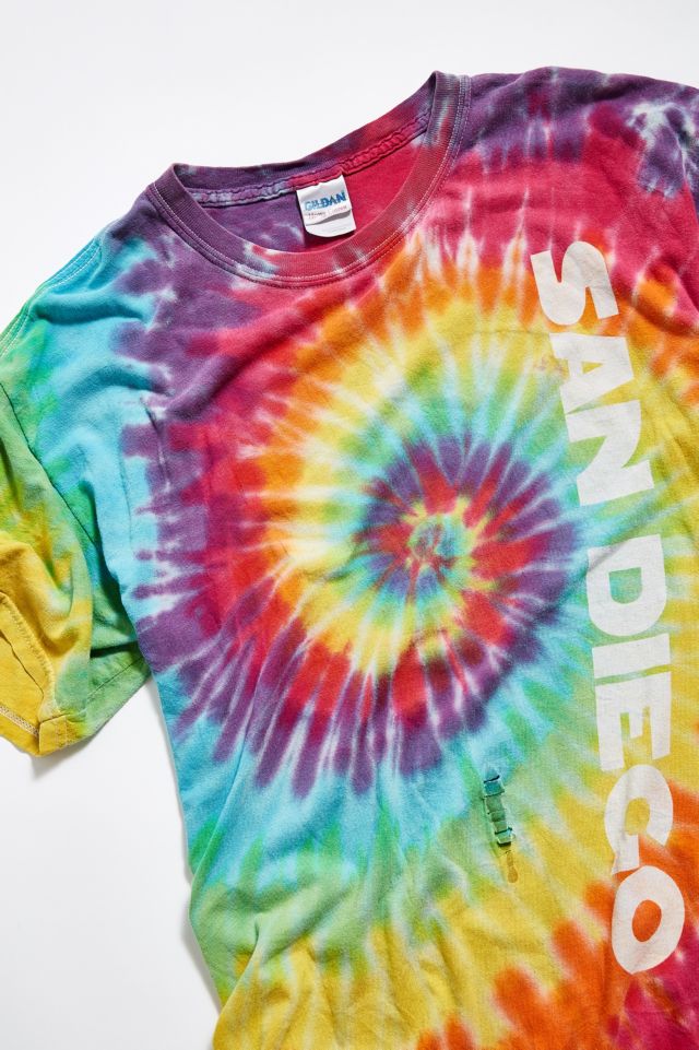 Vintage San Diego Tie-Dye Tee #1