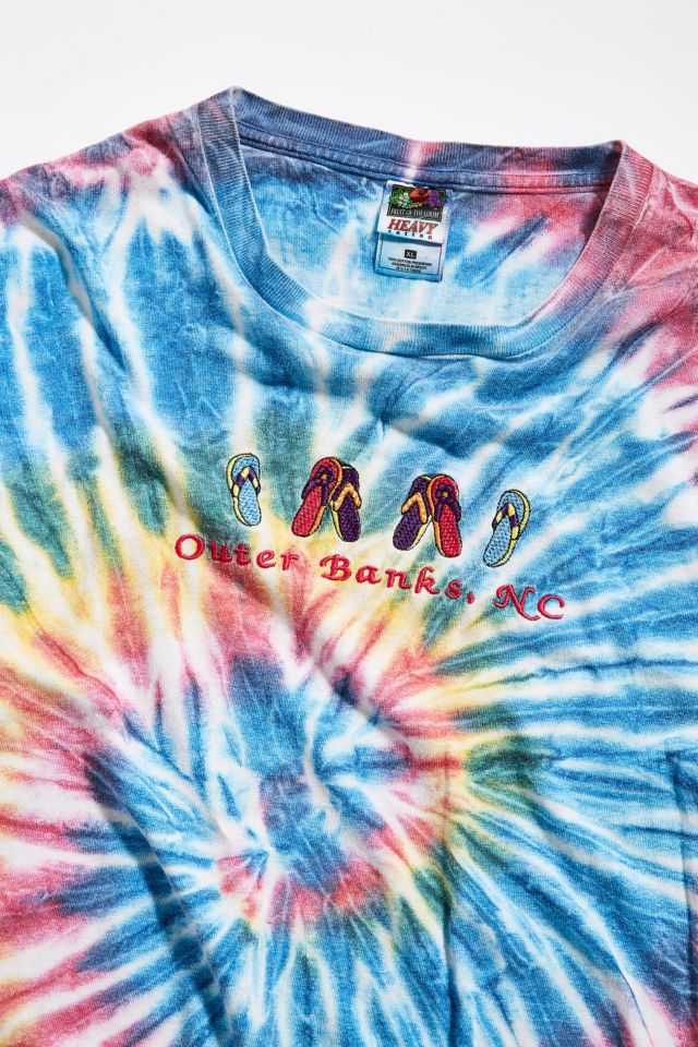 outer banks tie dye shirt
