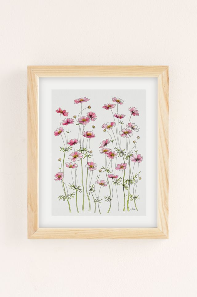 Jessica Hanselmann Pink Cosmos Art Print #1
