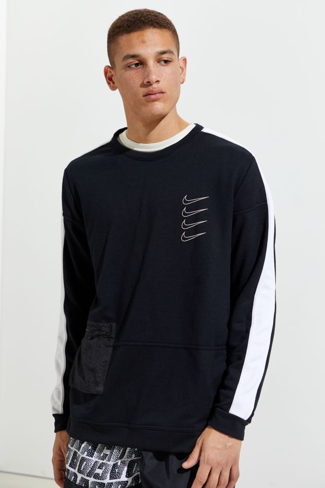 Nike performance top crew sweatshirt new arrivals