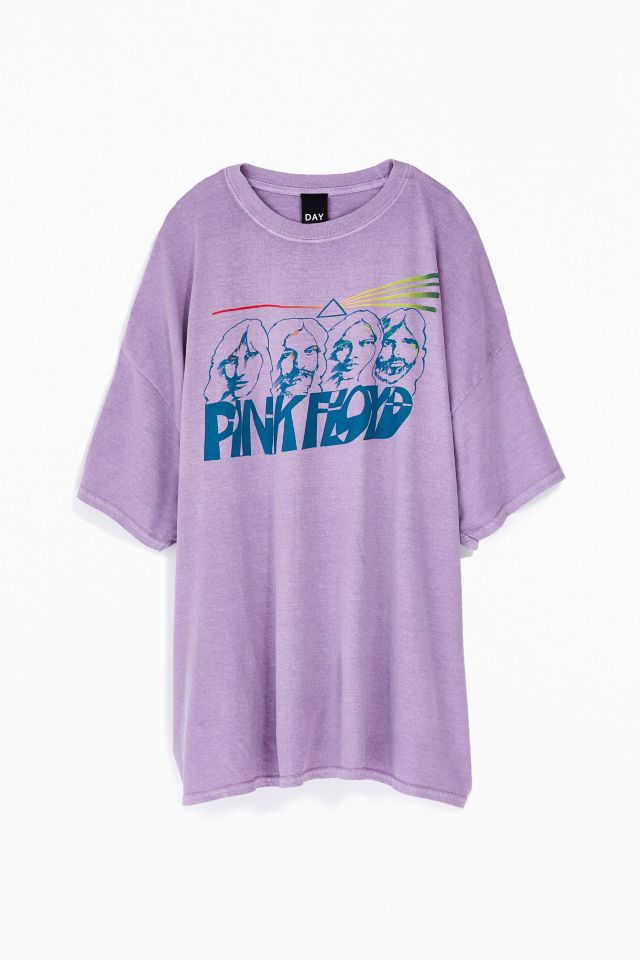 Purple pink floyd store shirt