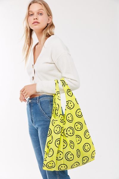 Standard Baggu Reusable Bag - Yellow Happy