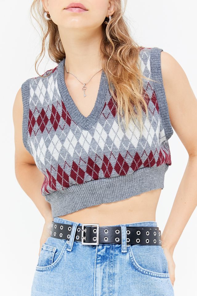 Urban Renewal Recycled Argyle Sweater Vest  #2