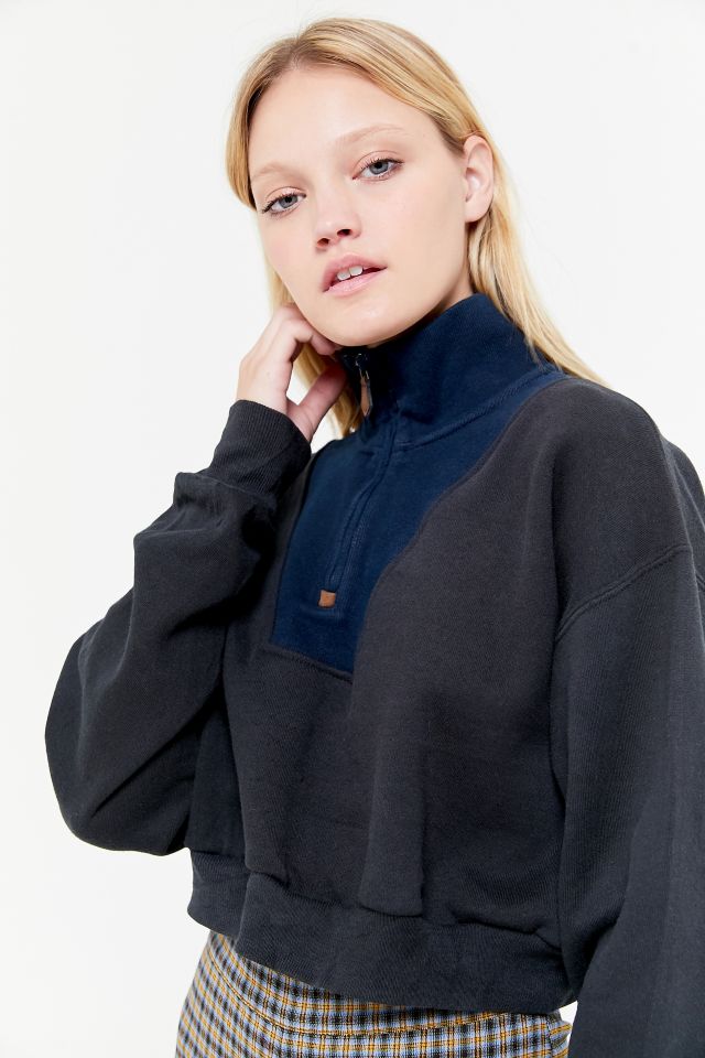 Half zip sweatshirt store urban outfitters