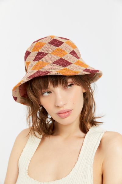 urban outfitters plaid bucket hat