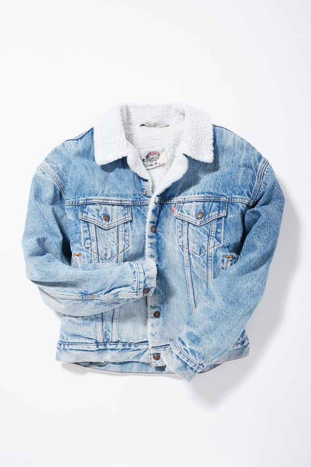 Urban outfitters levis outlet sherpa jacket