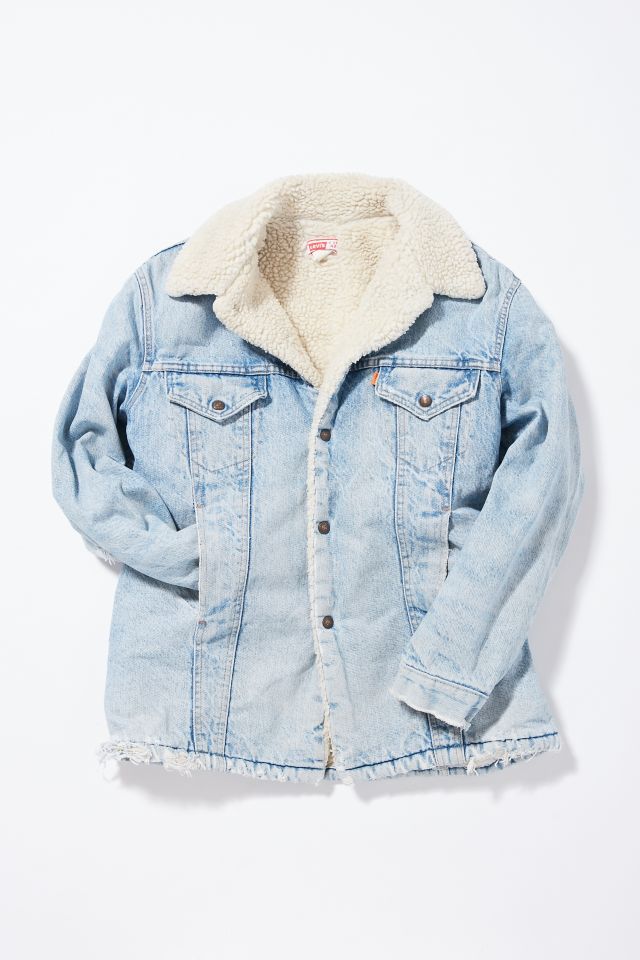 Levi's longline hot sale sherpa jacket