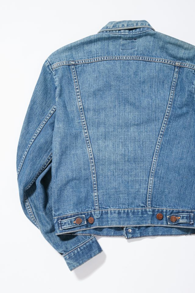 Vintage Wrangler Washed Denim Jacket #1