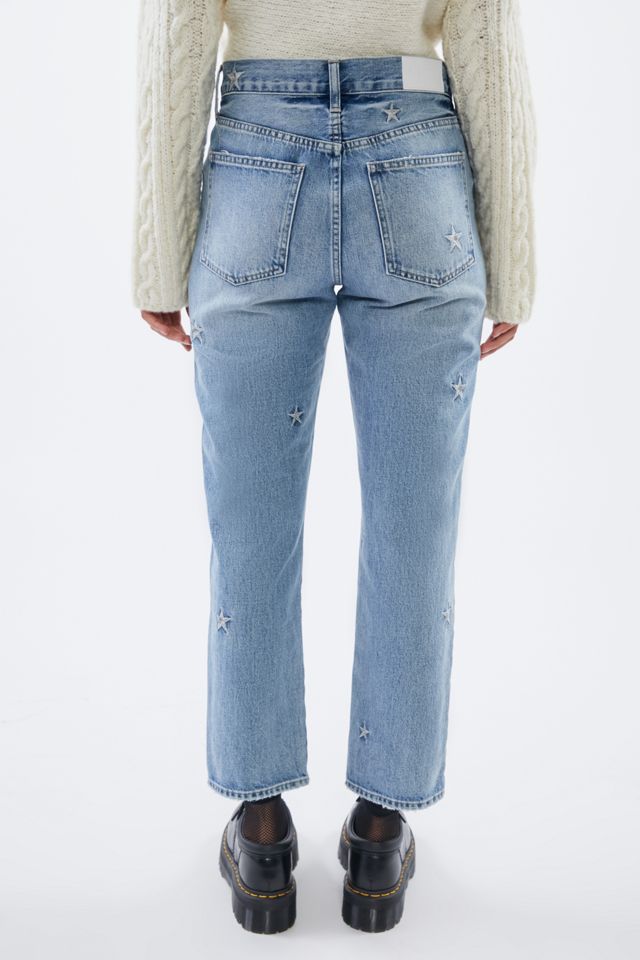 Jean Droit Brodé Étoile Charlie Pistola – Supernova #2