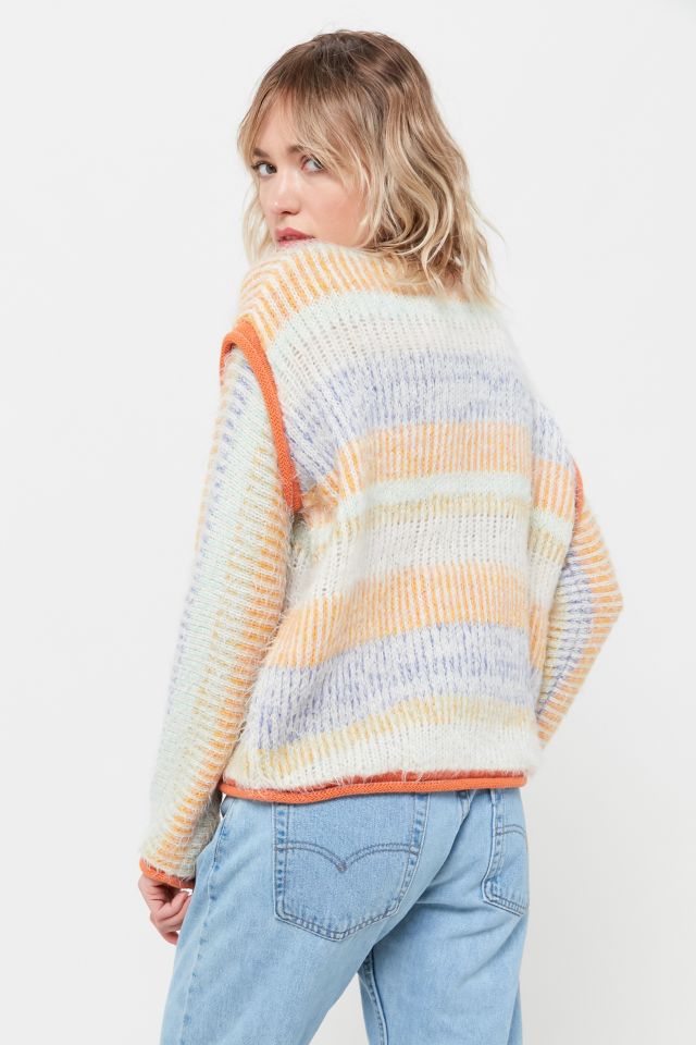 UO Marcia Mixed Knit Crew Neck Sweater #2