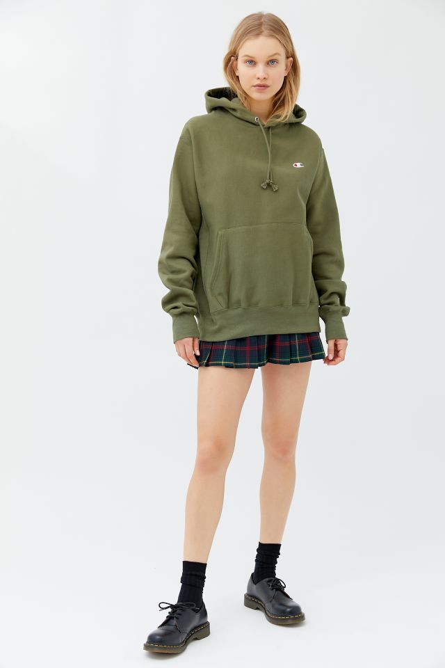 Champion Classic Logo Patch Hooded Sweatshirt #4