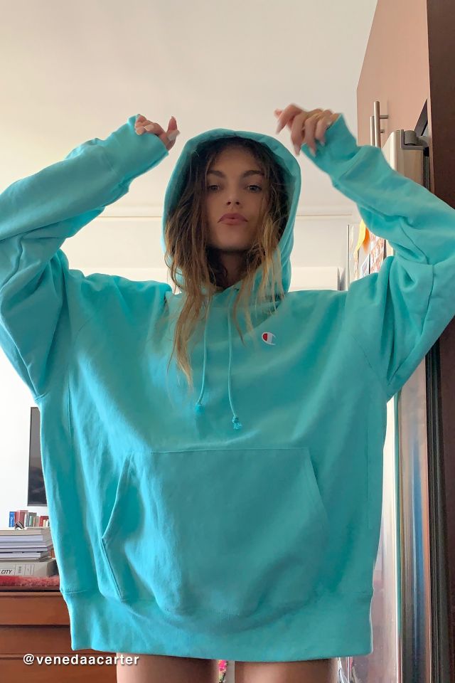 Champion sweater shop teal you