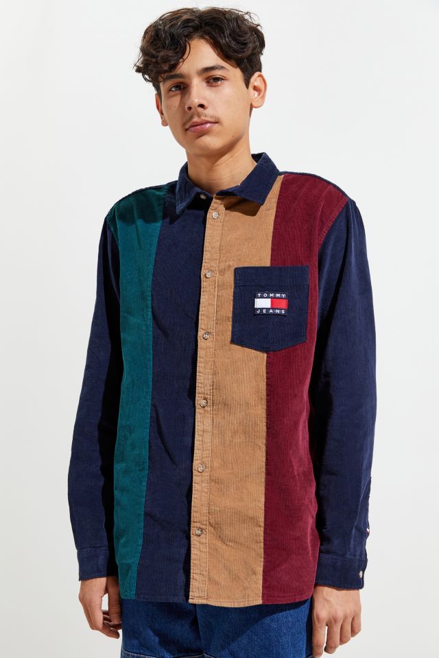 Tommy jeans corduroy shirt new arrivals