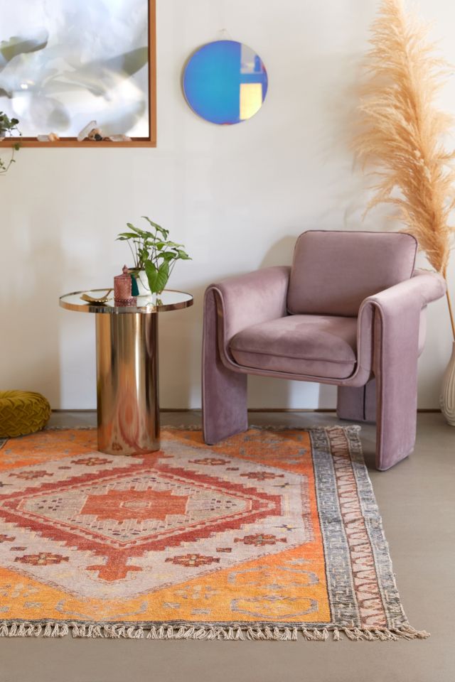 Aries Printed Chenille Rug #1