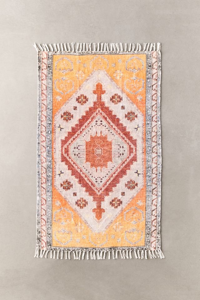 Aries Printed Chenille Rug #3