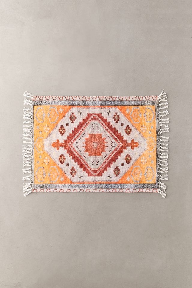 Aries Printed Chenille Rug #4