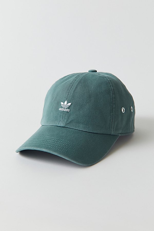 Adidas Originals Originals Mini Logo Relaxed Baseball Hat In Olive