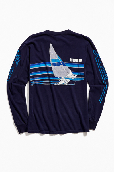 Long Sleeve Hobie Cat T Shirt Vintage Hobie Long Sleeve Tee Urban