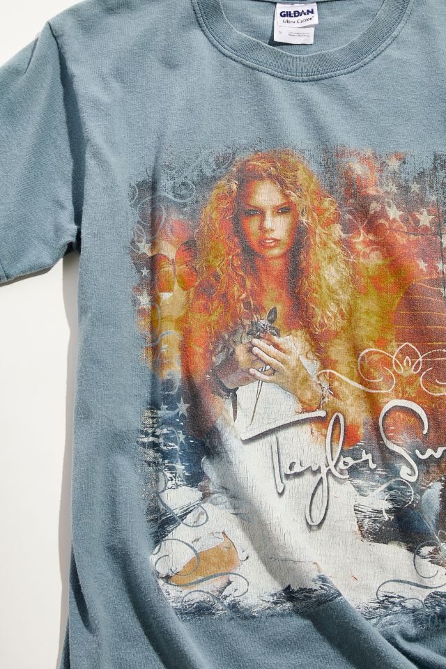 Vintage Turquoise Taylor Swift Tee   #1