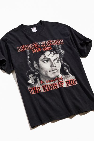 Vintage Michael Jackson Black T-shirt Selected By Ankh By Racquel Vintage